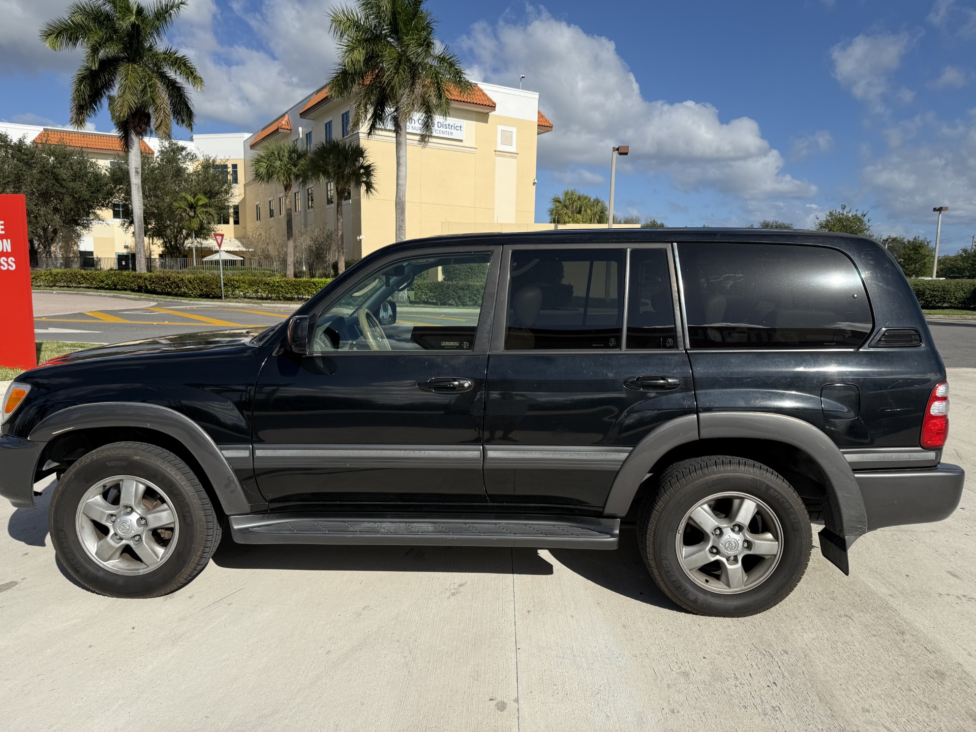 2004 Toyota Land Cruiser, black 100-series, South Florida